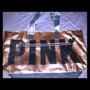 PINK Victoria's Secret Bags - Rose Gold limited edition Victoria Secret Bag PINK Victoria's Secret Bags - Rose Gold limited edition Victoria Secret Bag